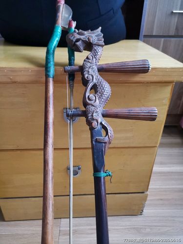 龙头黄花梨二胡(苏州民族乐器厂出品)